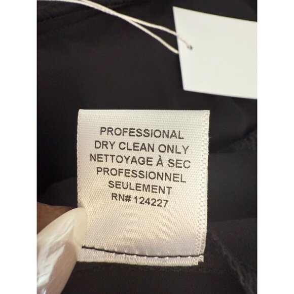 NWT Misa Los Angeles Davie Dress Black Silver‎ Diamond Clip Dot Mini Size XS - Picture 15 of 15